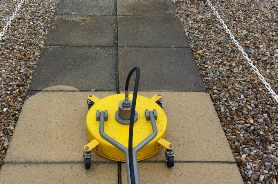 gutters and patio cleaning